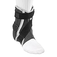 Mueller Sports Medicine HG80 Premium Hard Shell Ankle Brace, Black/Gray