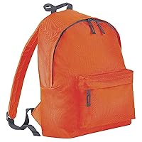 Men's Rucksack Backpacks, Orange/Graphite Grey, One Size