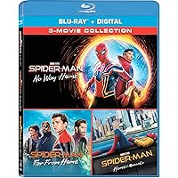 Spider-Man: Far from Home / Spider-Man: Homecoming / Spider-Man: No Way Home - Multi-Feature [Blu-ray] Spider-Man: Far from Home / Spider-Man: Homecoming / Spider-Man: No Way Home - Multi-Feature [Blu-ray] Blu-ray DVD