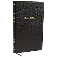 KJV Holy Bible: Thinline with Cross References, Black Bonded Leather, Red Letter, Comfort Print: King James Version KJV Holy Bible: Thinline with Cross References, Black Bonded Leather, Red Letter, Comfort Print: King James Version Bonded Leather Hardcover
