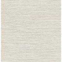 RoomMates Neutral Dimensional Grasscloth Peel and Stick Wallpaper, RMK12682PLW