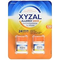 Allergy 24 Hour, 55 Count (Pack of 2)