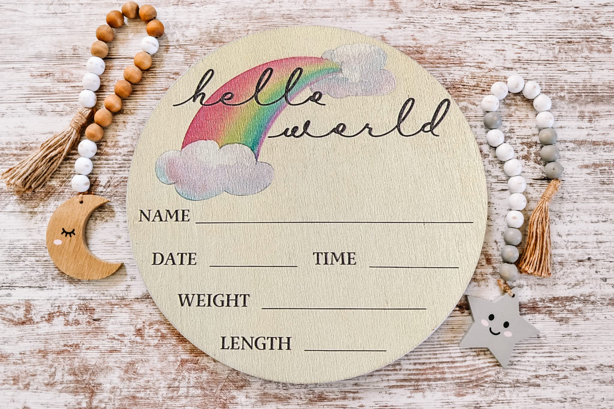 Handpicked by my Brother in Heaven Pregnancy Announcement Rainbow Baby Sign