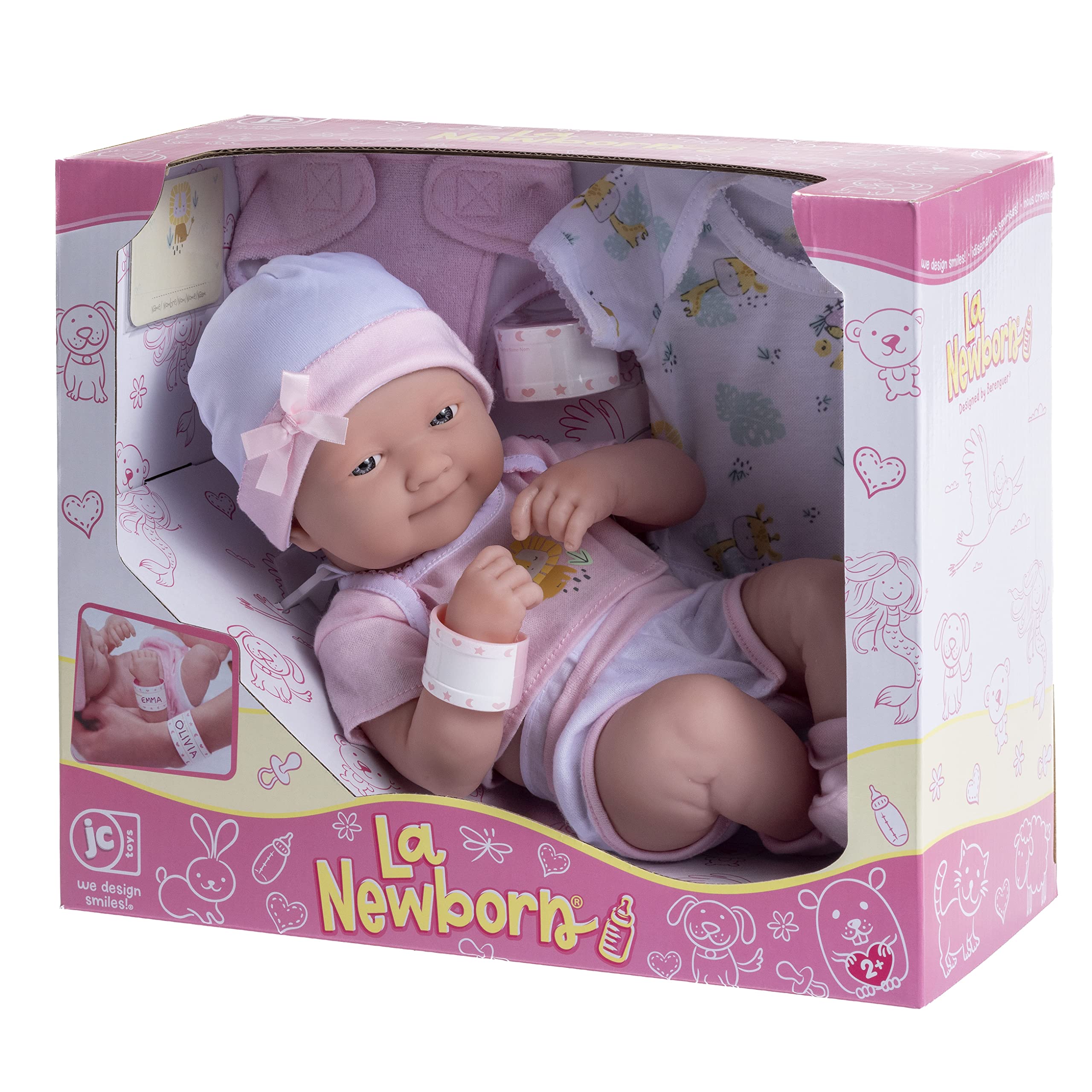 8 piece Layette Baby Doll Gift Set | JC Toys - La Newborn Nursery | 14