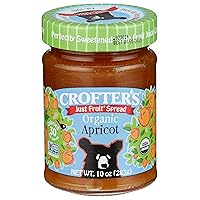 Crofters Organic Apricot Just Fruit Spread, 10 oz