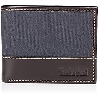 Timberland Men's Baseline Canvas Passcase, Navy, One Size
