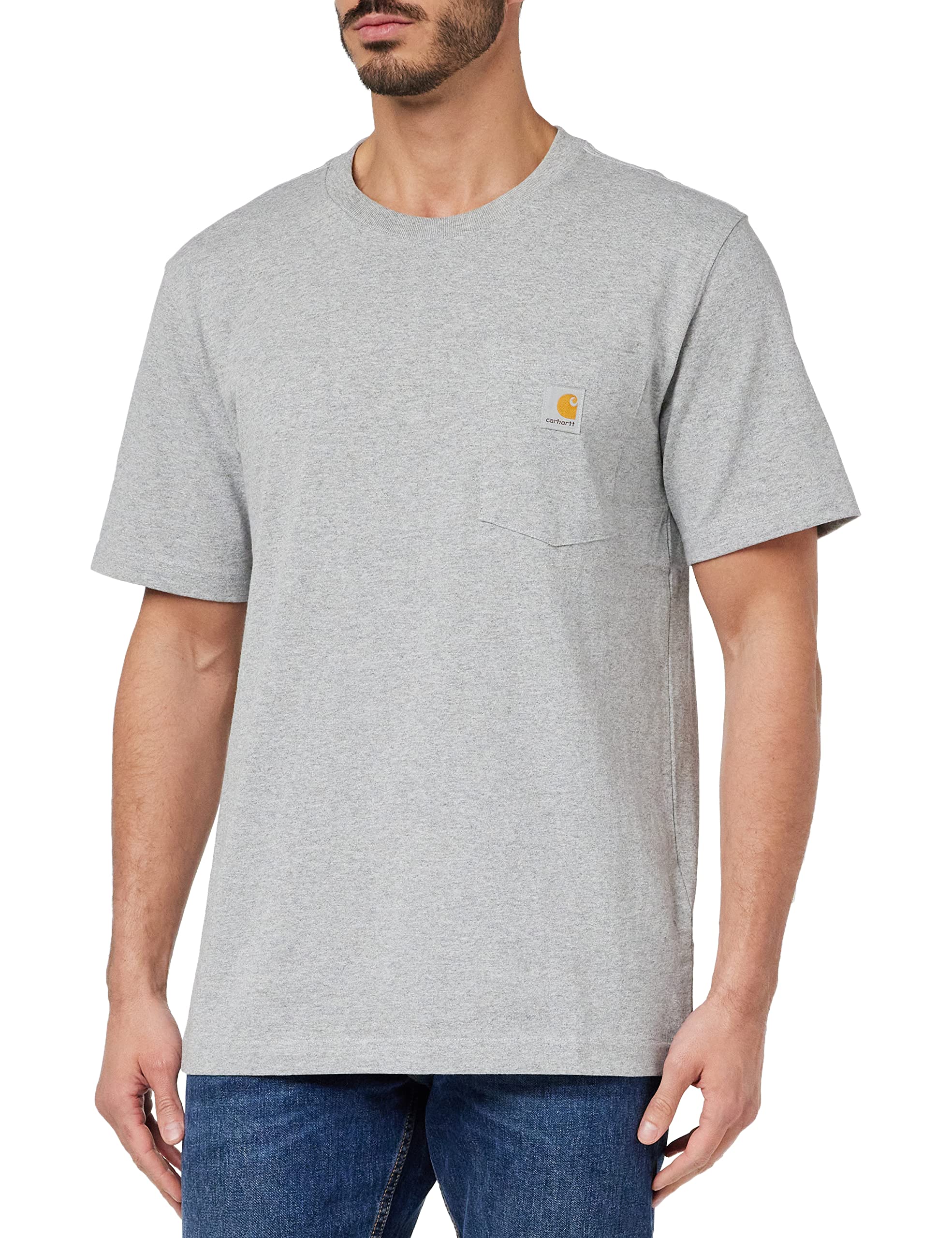 Carhartt Men's Relaxed Fit Heavyweight Short-Sleeve Pocket T-Shirt