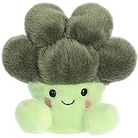 Aurora® Adorable Palm Pals™ Luigi Broccoli™ Stuffed Animal - Pocket-Sized Play - Collectable Fun - Green 5 Inches