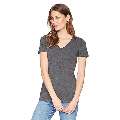 Essentials Women's Classic-Fit Short-Sleeve V-Neck T-Shirt,  Multipacks