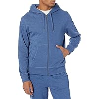 Amazon Essentials Men's Full-Zip Hooded Fleece Sweatshirt (Available in Big & Tall)