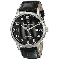 Claude Bernard Men's 80091 3 NBN Classic Automatic Analog Display Swiss Automatic Black Watch