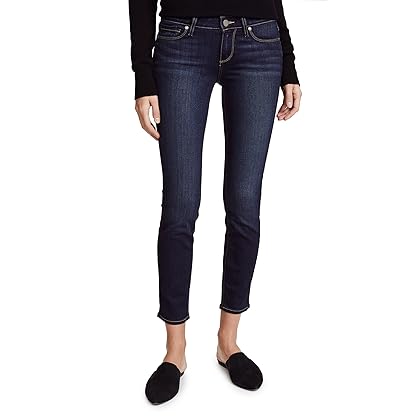 PAIGE Women's Verdugo Transcend Mid Rise Ultra Skinny Fit Ankle Jean