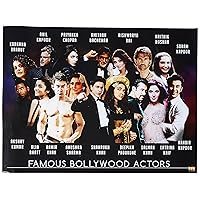 Famous Bollywood Actors Poster Hindi Movie Wall Art, 24