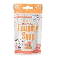 Daisy's Goat Milk Powdered Soap Laundry Detergent, Scent, 3 Load Trial Size Citrus Sunrise Citrus Sunrise 2 Ounce Fresh