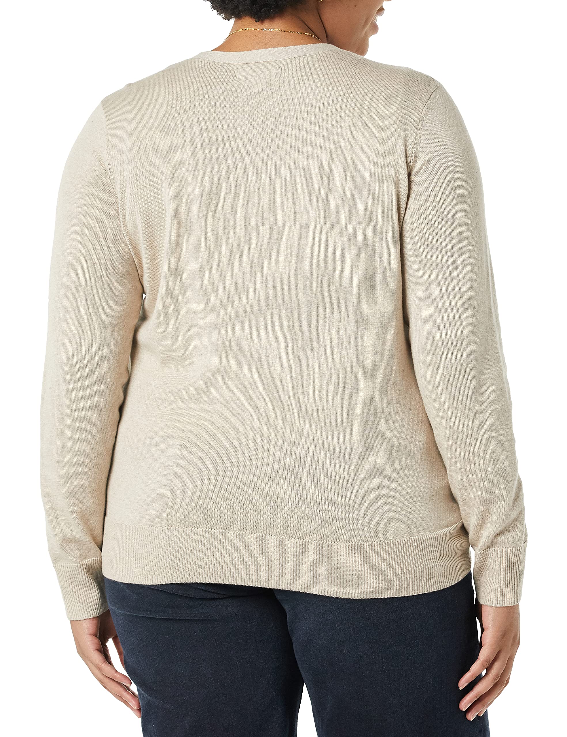 Amazon Essentials Women's Lightweight Vee Cardigan Sweater (Available in Plus Size)