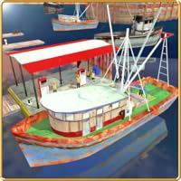 Fishing Boat Cruise Drive 3D - Real Fishing Game