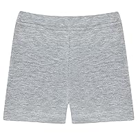 Lilax Girls' Basic Solid Soft Dance Short for Gymnastics or Under Skirts