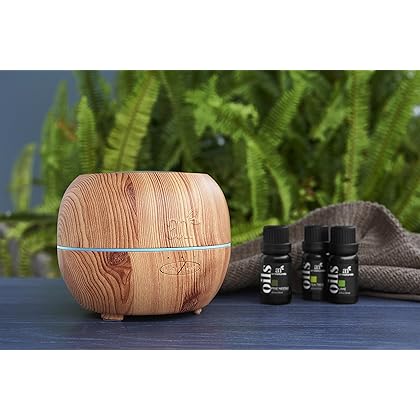 artnaturals Aromatherapy Essential Oil Diffuser – (5.0 Fl Oz / 150ml Tank) – Ultrasonic Cool Mist Aroma Humidifier - Auto Shut-Off Whisper Quiet – for Home, Office & Bedroom