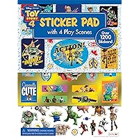 Toy Story 4 Official Sticker Pad with Play Scenes