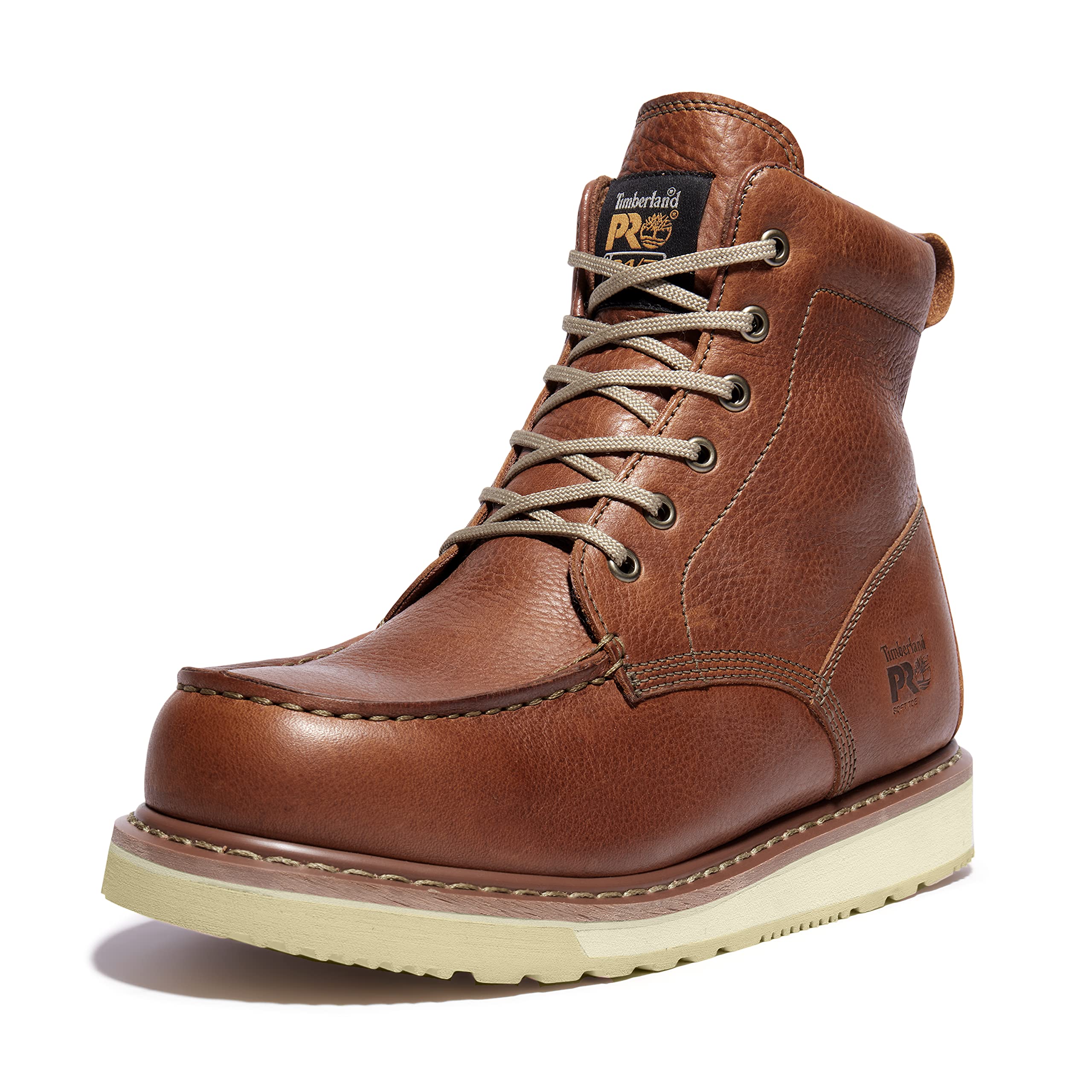 Timberland PRO Men's Pro Wedge 6 Inch Moc Soft Toe Industrial Work Boot