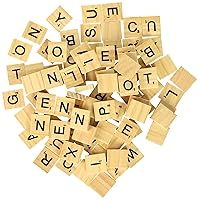 500 Wood Letter Tiles - 5 Full Sets of 100 Letters by SciencePurchase