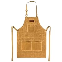 Child's Work Apron - Waxed Canvas Tool Apron - Craftsmen Quality Heavy Duty Safety Smock