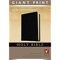 Holy Bible, Giant Print NLT (Imitation Leather, Black, Red Letter) Holy Bible, Giant Print NLT (Imitation Leather, Black, Red Letter) Imitation Leather