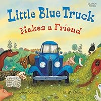 Little Blue Truck Makes a Friend: A Friendship Book for Kids Little Blue Truck Makes a Friend: A Friendship Book for Kids Hardcover Kindle Audible Audiobook Spiral-bound