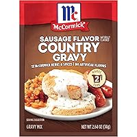 McCormick Sausage Flavor Country Gravy Mix, 2.64 oz (Pack of 8)
