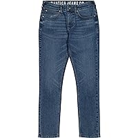 Nautica Boys' Skinny Fit Stretch Denim Jeans, 5-Pocket Style, Zipper Fly & Button Closure