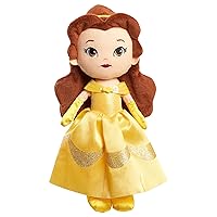 Disney Princess So Sweet 12-Inch Plush Belle in Yellow Dress, Beauty and the Beast, Kids Toys for Ages 3 Up