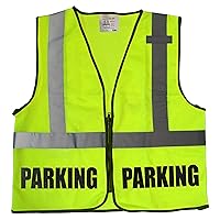 Parking Attendant mesh Vest, Parking Staff Vest, Safety, Valet, Event Parking