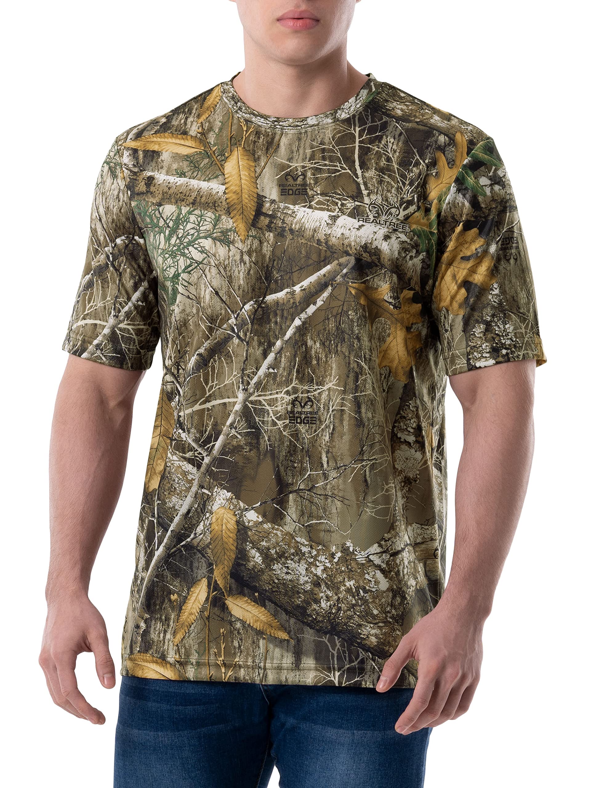 Realtree Men's 2 Pack Short Sleeve Performance Tees