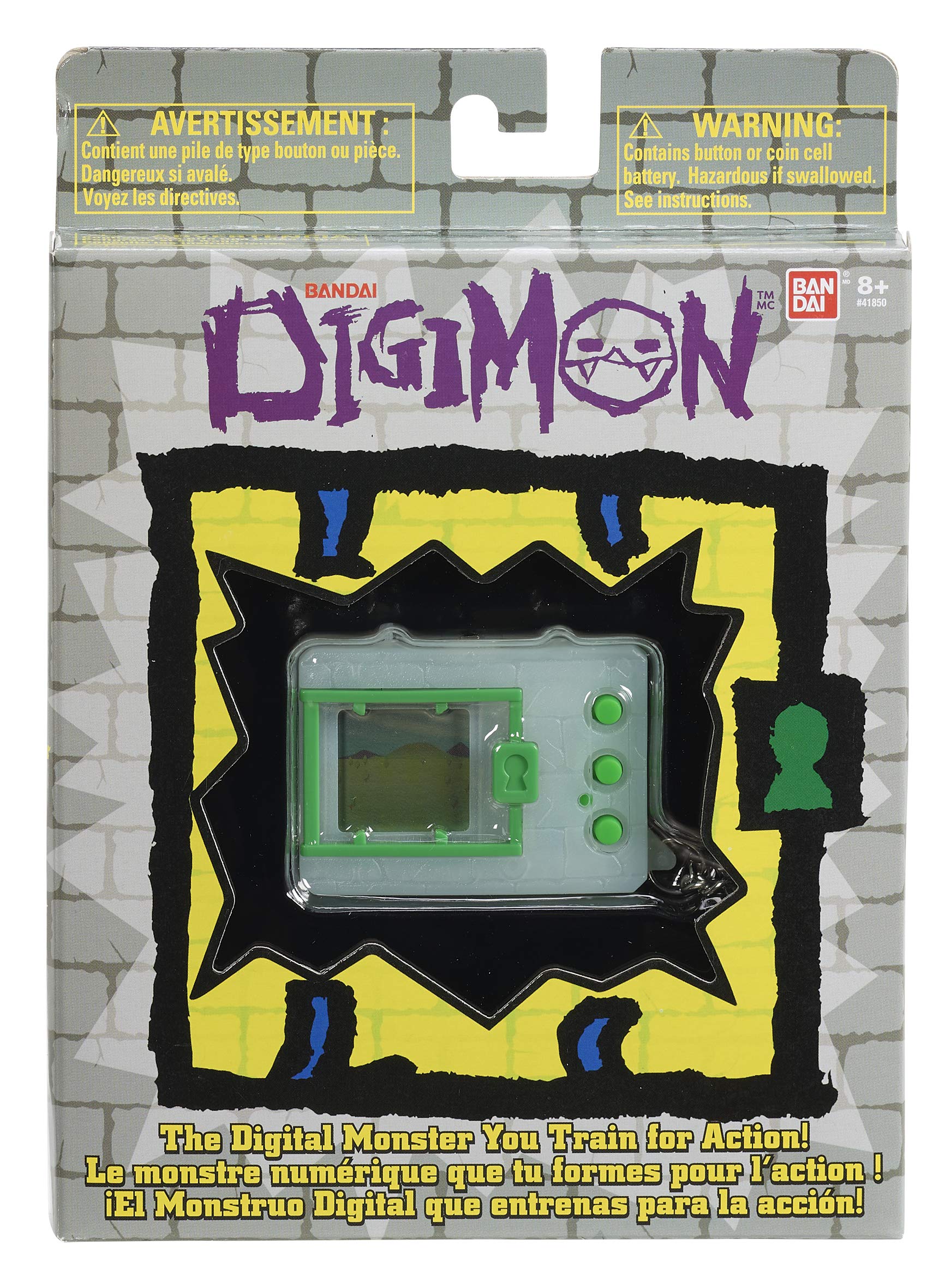 Digimon (Original) Glow in The Dark - Virtual Monster Pet by Tamagotchi