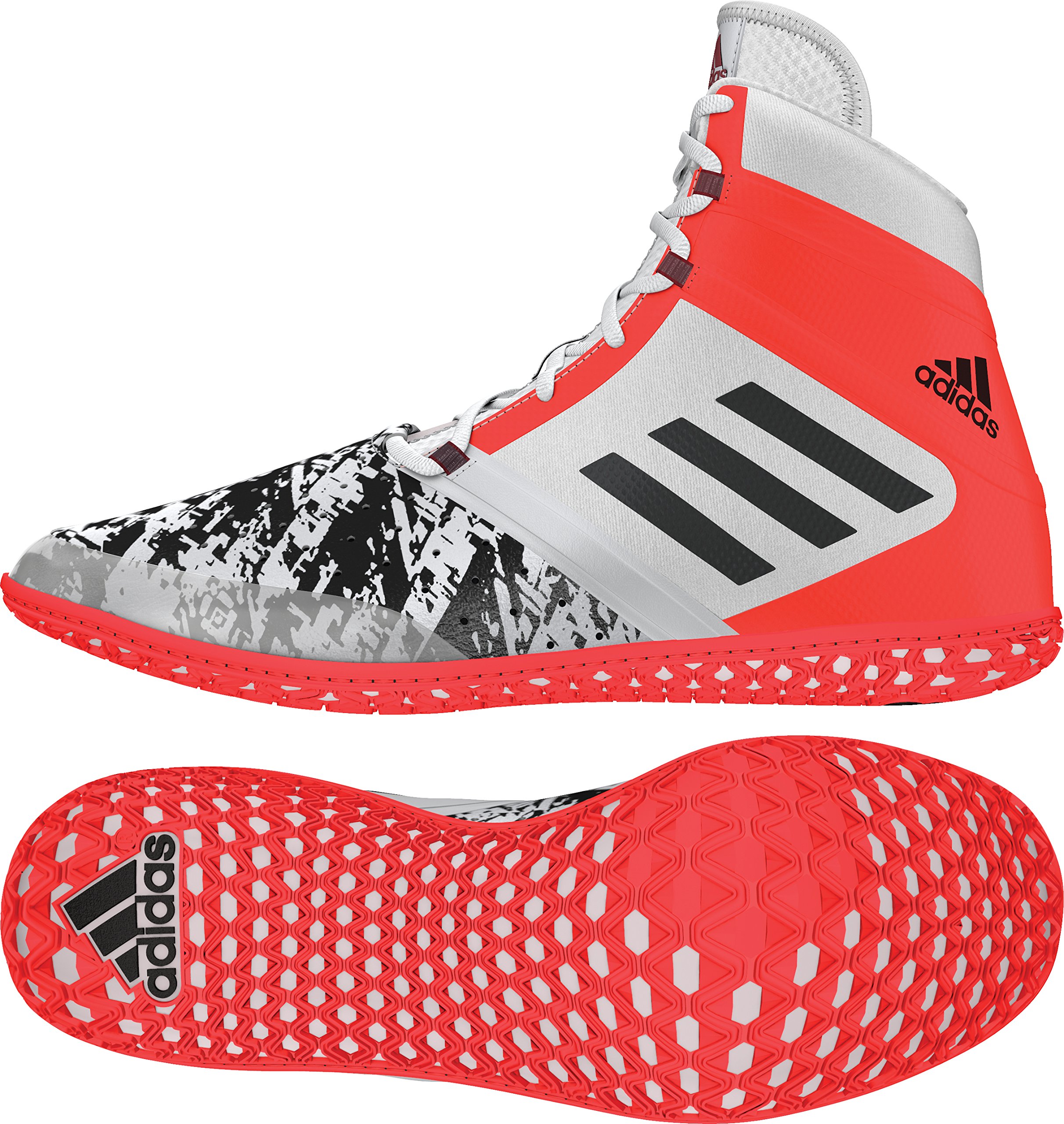 adidas Impact Red Diggital Wrestling Shoes (AC7491)