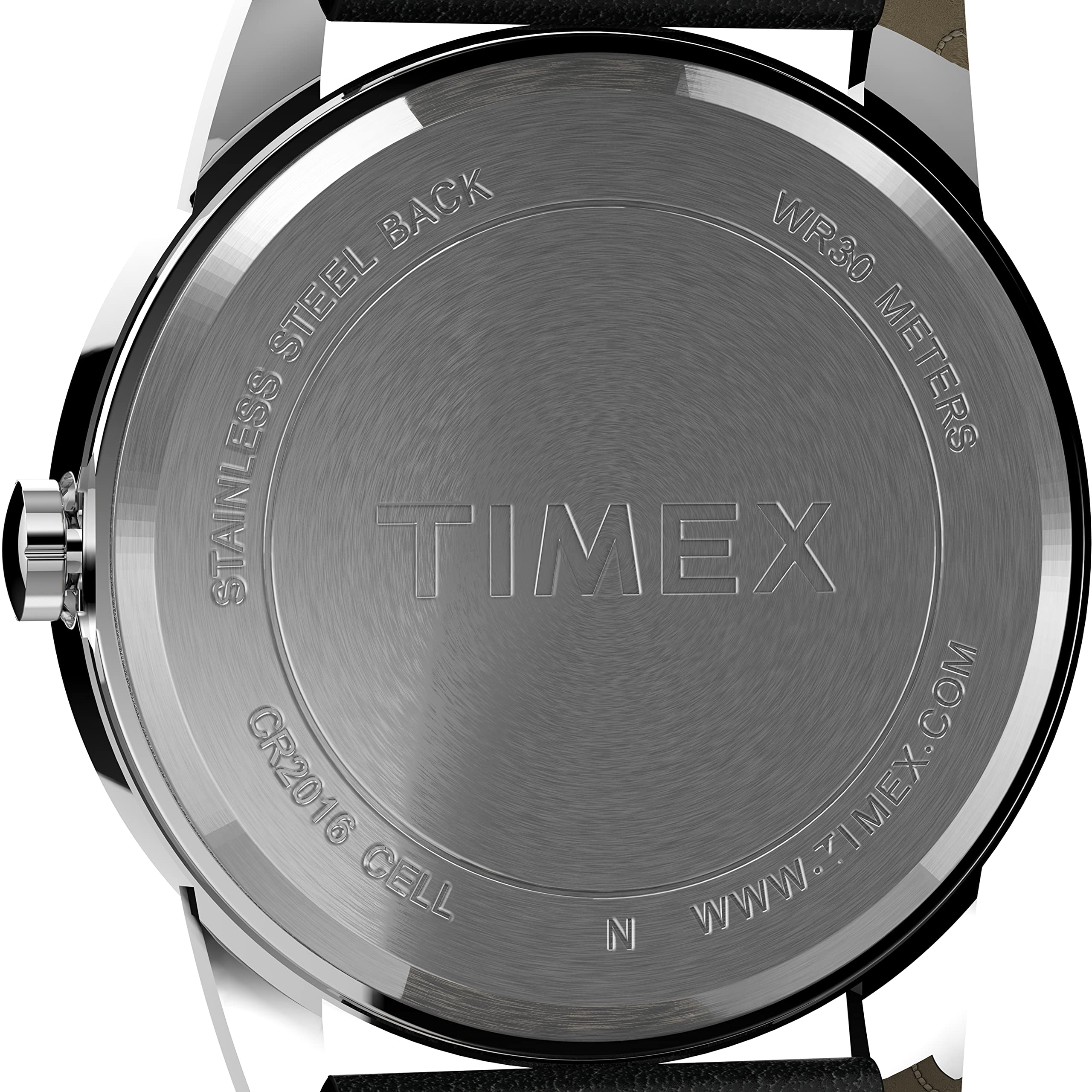 Timex Easy Reader 38mm Leather Strap Watch