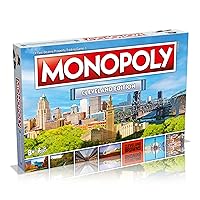 MONOPOLY Board Game - Cleveland Monopoly Edition: 2-6 Players Family Board Games for Kids and Adults, Board Games for Kids 8 and up, for Kids and Adults, Ideal for Game Night