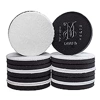 Meguiar’s 5” DA Microfiber Finishing Disc, 12 Pack - Premium Microfiber Polishing Pad for Light Swirl Removal and Adding Wax Protection - Dual Action Polisher Pad for Professional Results