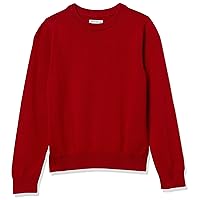 Amazon Essentials Boys and Toddlers' Uniform Cotton Crewneck Sweater