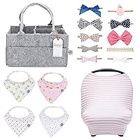 Parker Baby Gift Set for Baby Girls - Gift Basket Bundle for Babies - 