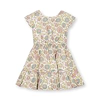 Hope & Henry Girls' Peter Pan Collar Seersucker Dress