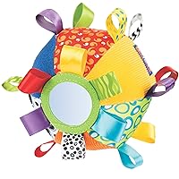 Playgro Kick & Play Loopy Loops Ball - Interactive Sensory Development Toy for Babies 3+ Months - Boosts Touch, Movement Skills - Crawling Baby Toy