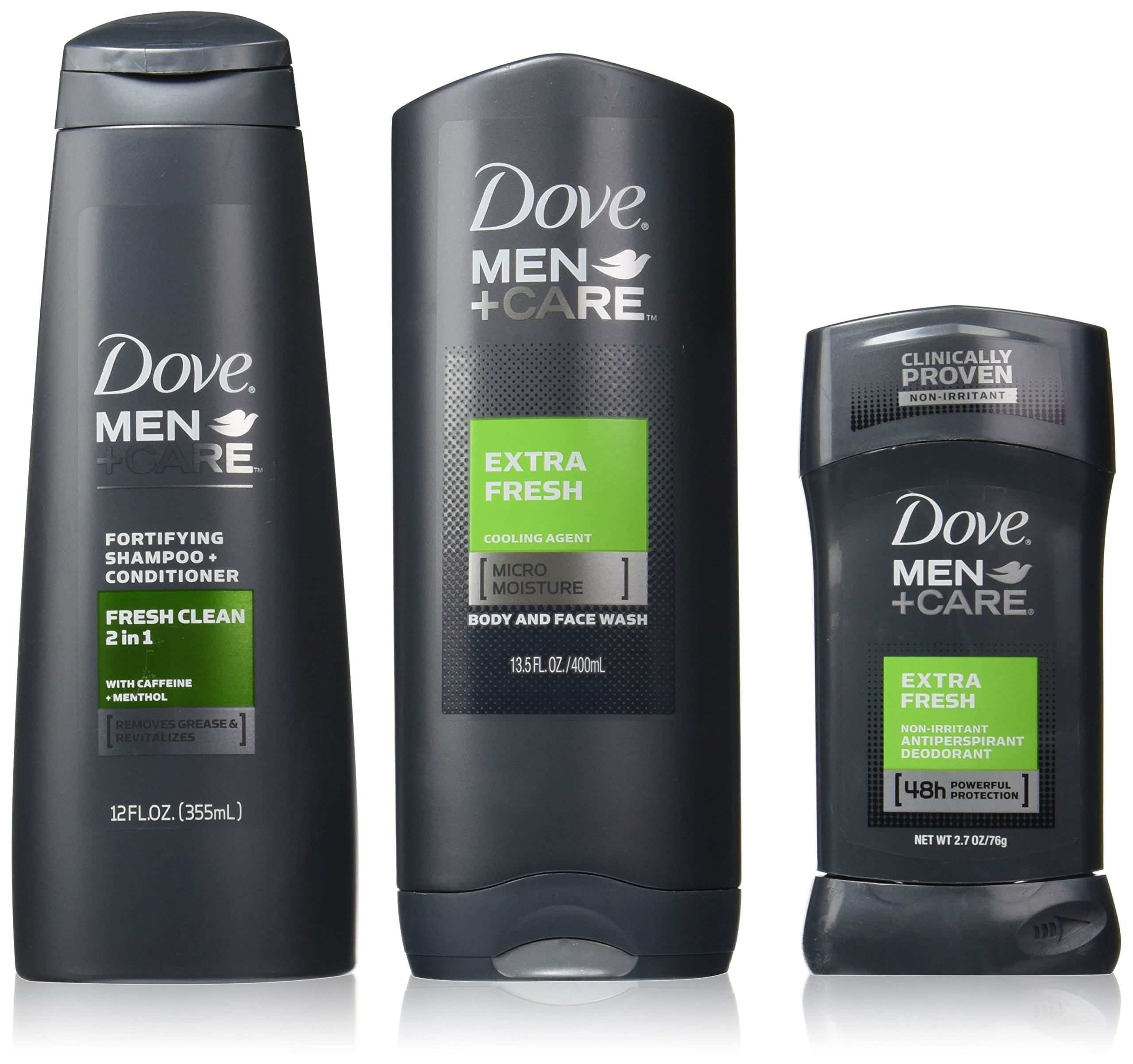 Dove Men+Care Hygiene Kit, Extra Fresh 3 ct