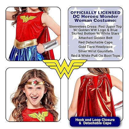 Super DC Heroes Wonder Woman Child's Costume