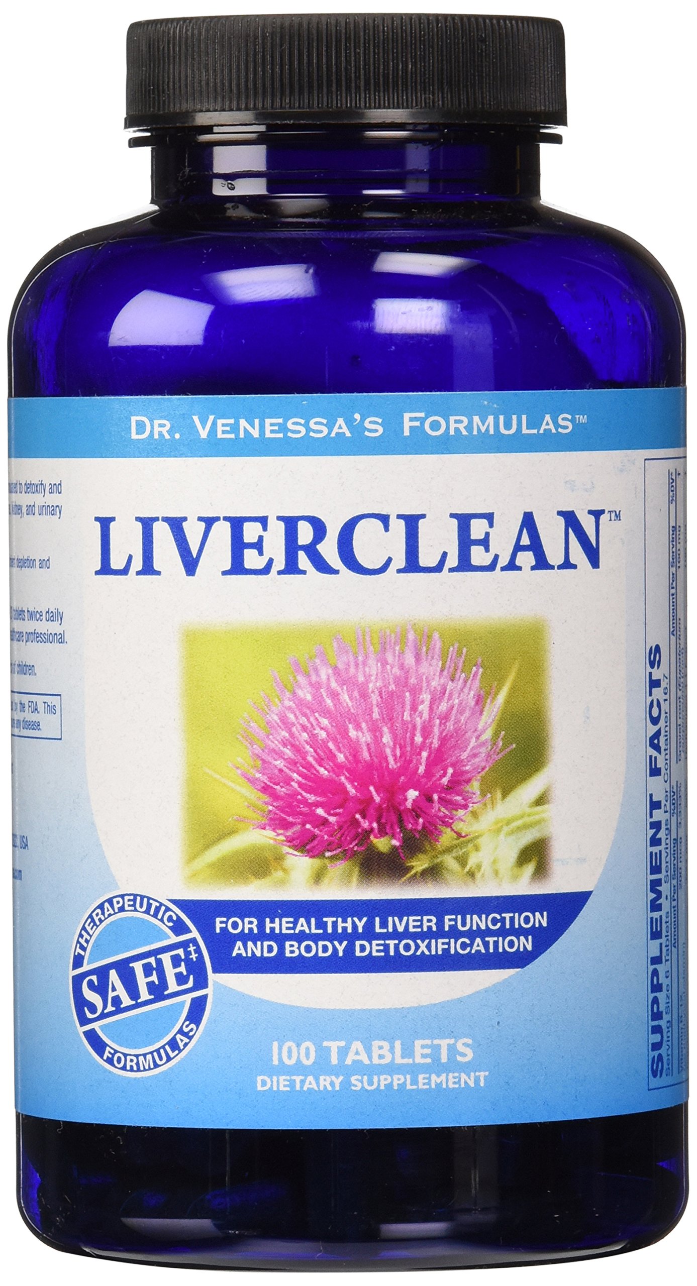 Dr. Venessa's Liver Clean Tablets, 100 Count