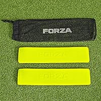 FORZA Throwdown Pitch Line Markers - Pack of 10 | Weatherproof Rubber | 10 Colors Available