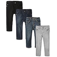 The Children's Place Baby Boys' and Toddler Multipack Basic Stretch Skinny Jeans