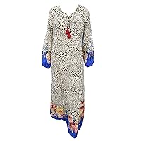 Johnny Was Women's Standard Animal and Floral Printed Long Maxi Cover Up