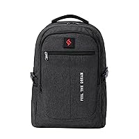 ZAZZY Carbon Fiber Backpack with Combination Lock Travel Backpack for Men & Women Big Backpack Black