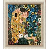 Kiss in the Garden (Luxury Line) with Andover Champagne Frame, 25.38